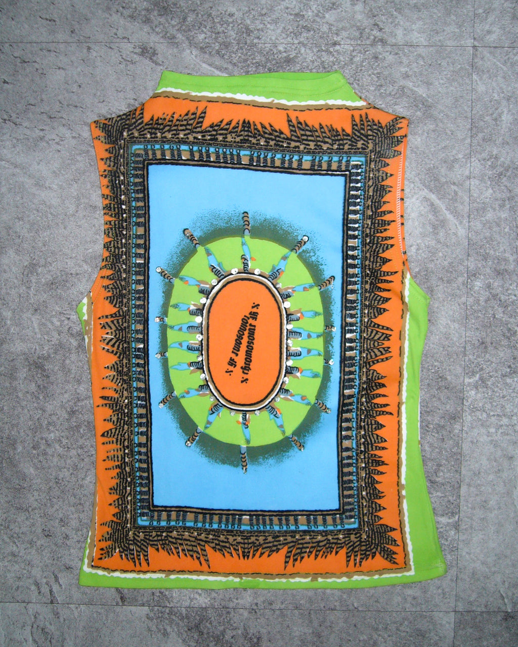 [Vintage] Ethnic Sleeveless Top
