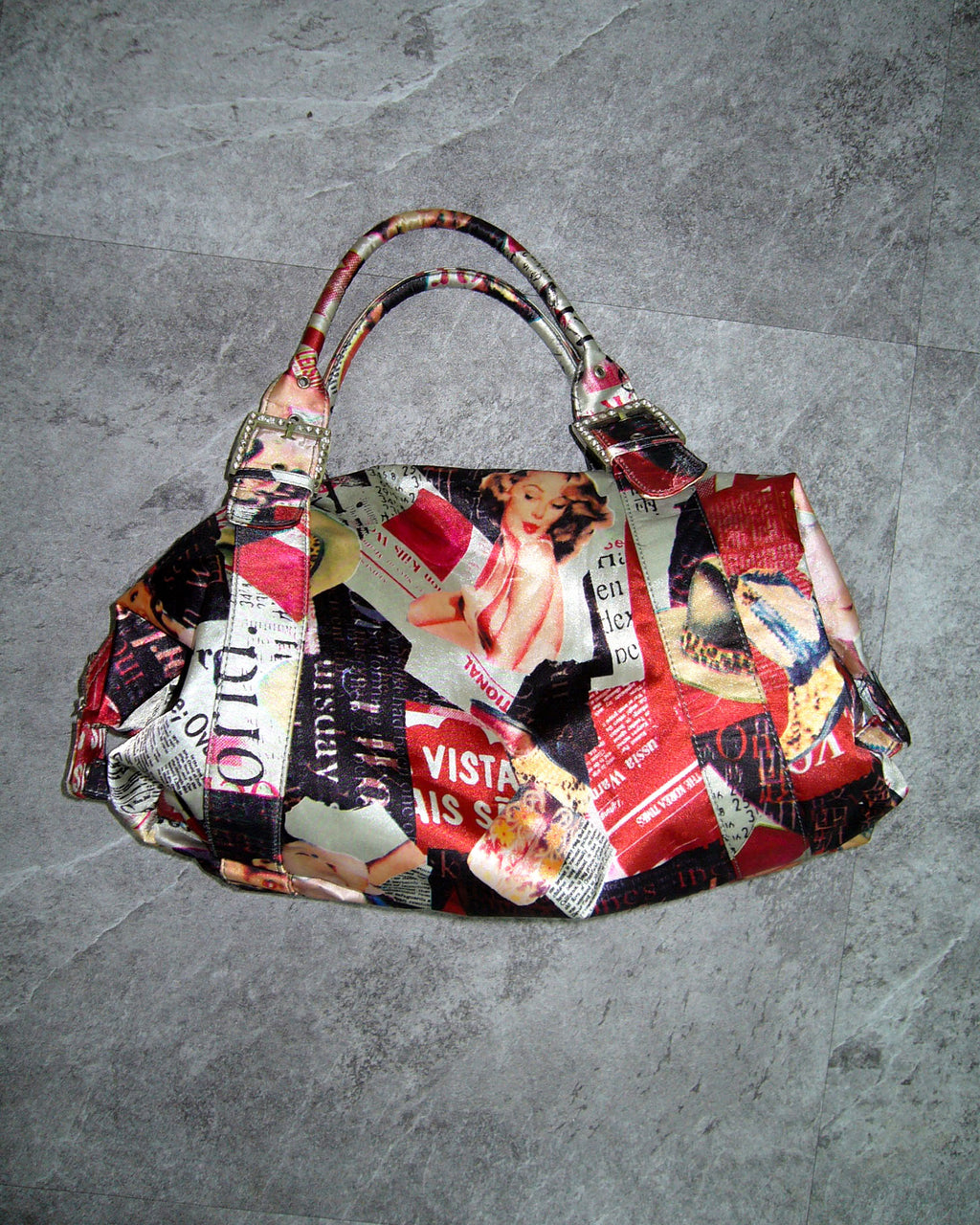 [Vintage] Retro Printed Bag
