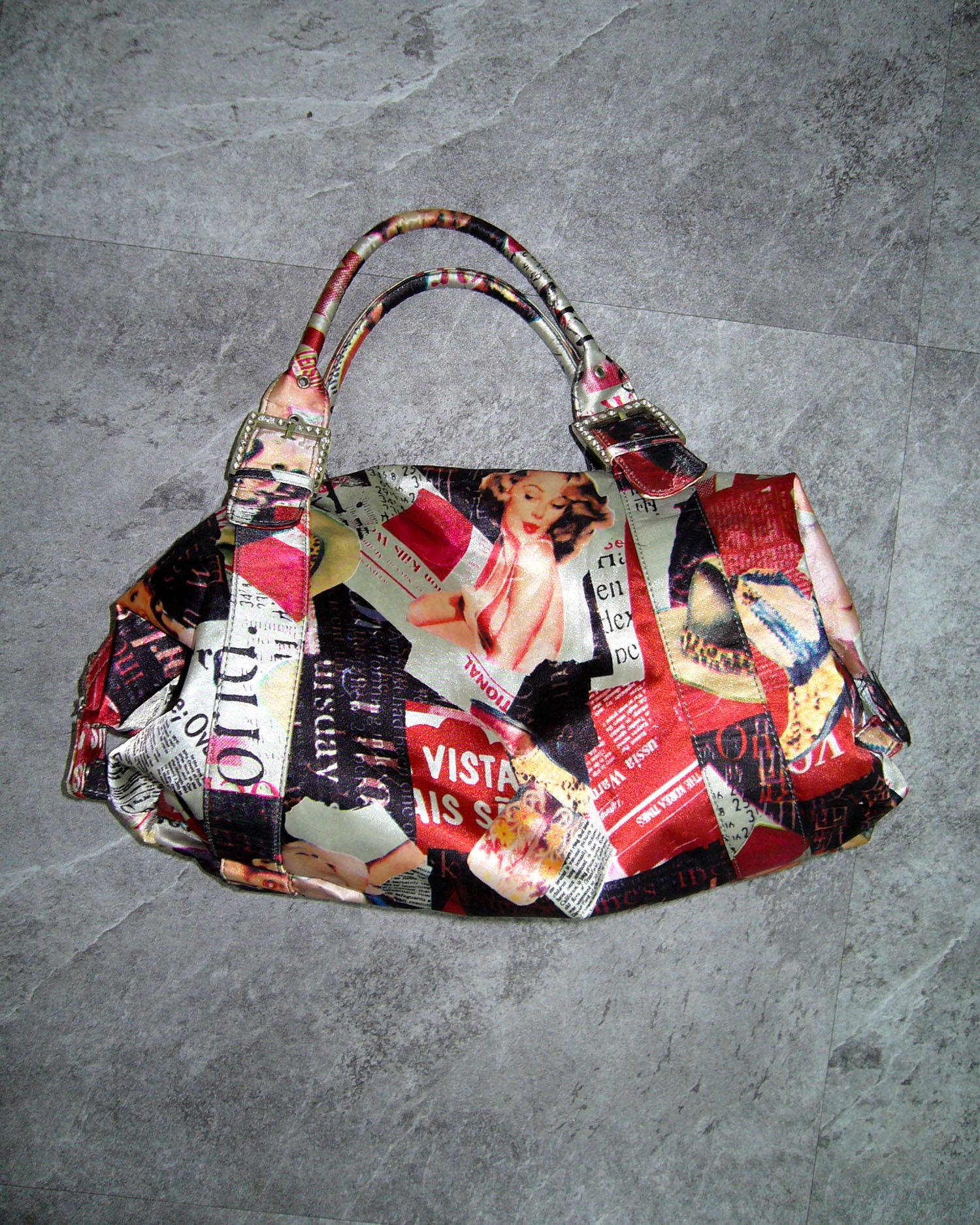 [Vintage] Retro Printed Bag