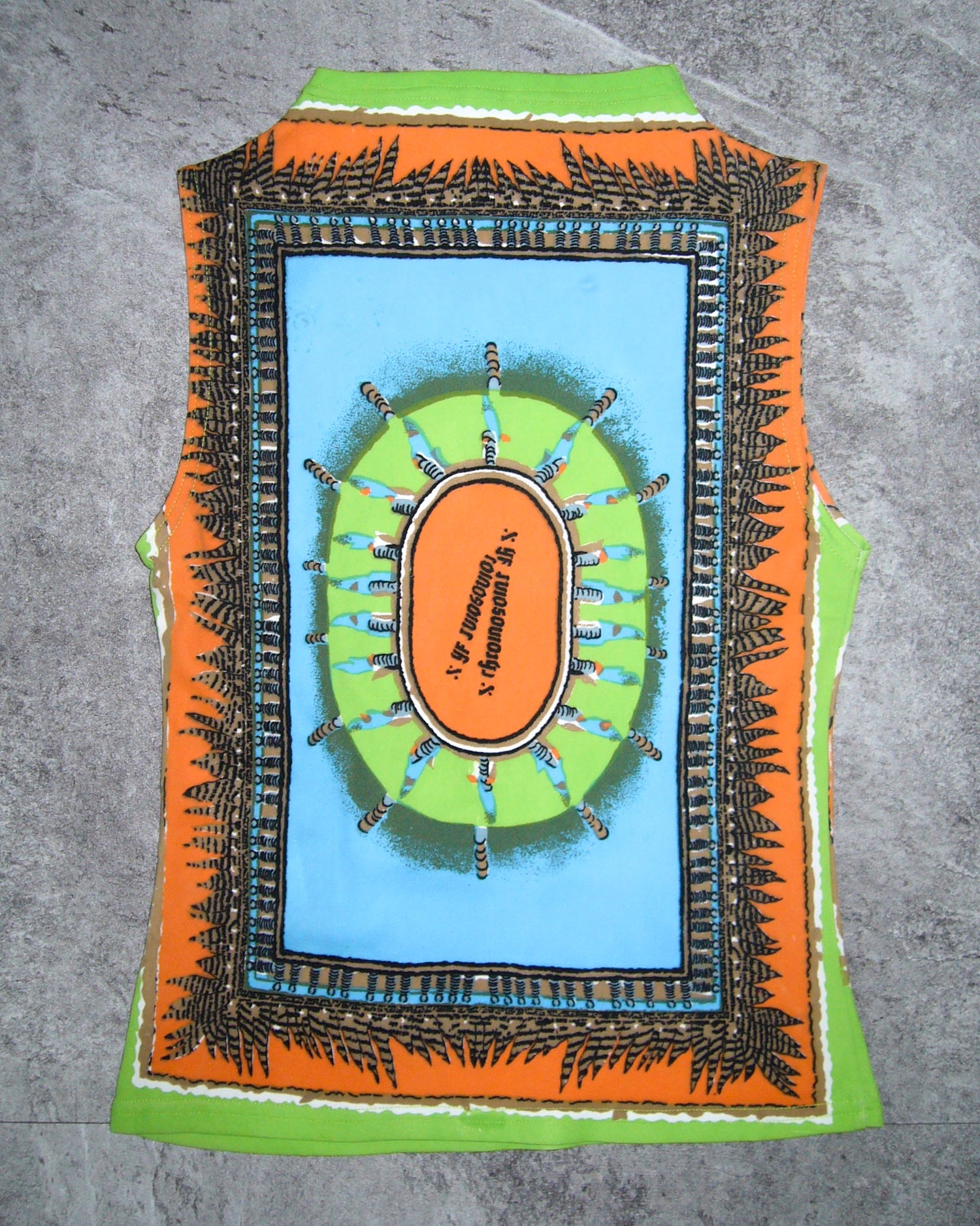 [Vintage] Ethnic Sleeveless Top