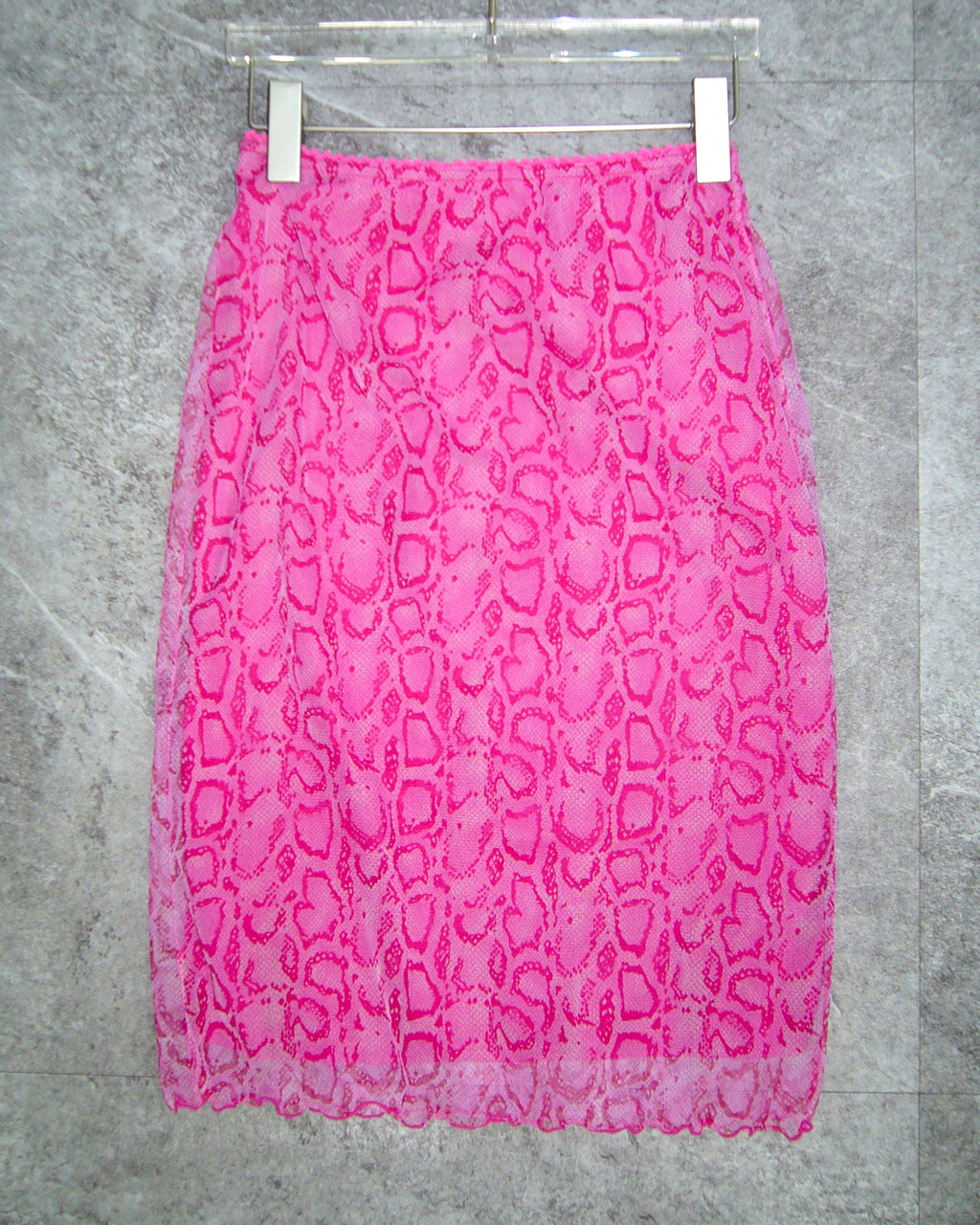 [Vintage] Pink Leopard Skirt