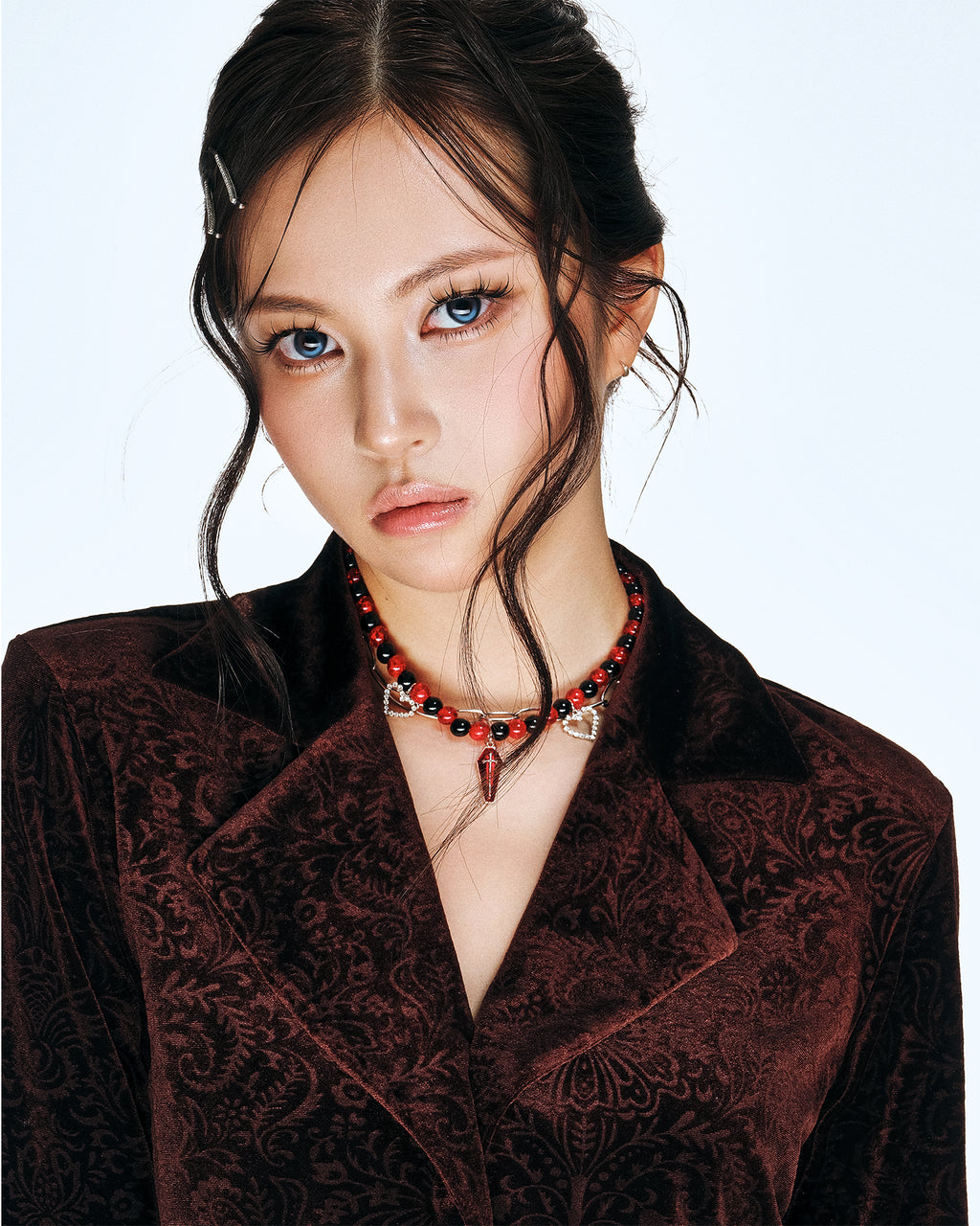 [SukiSuki] Black&Red Necklace