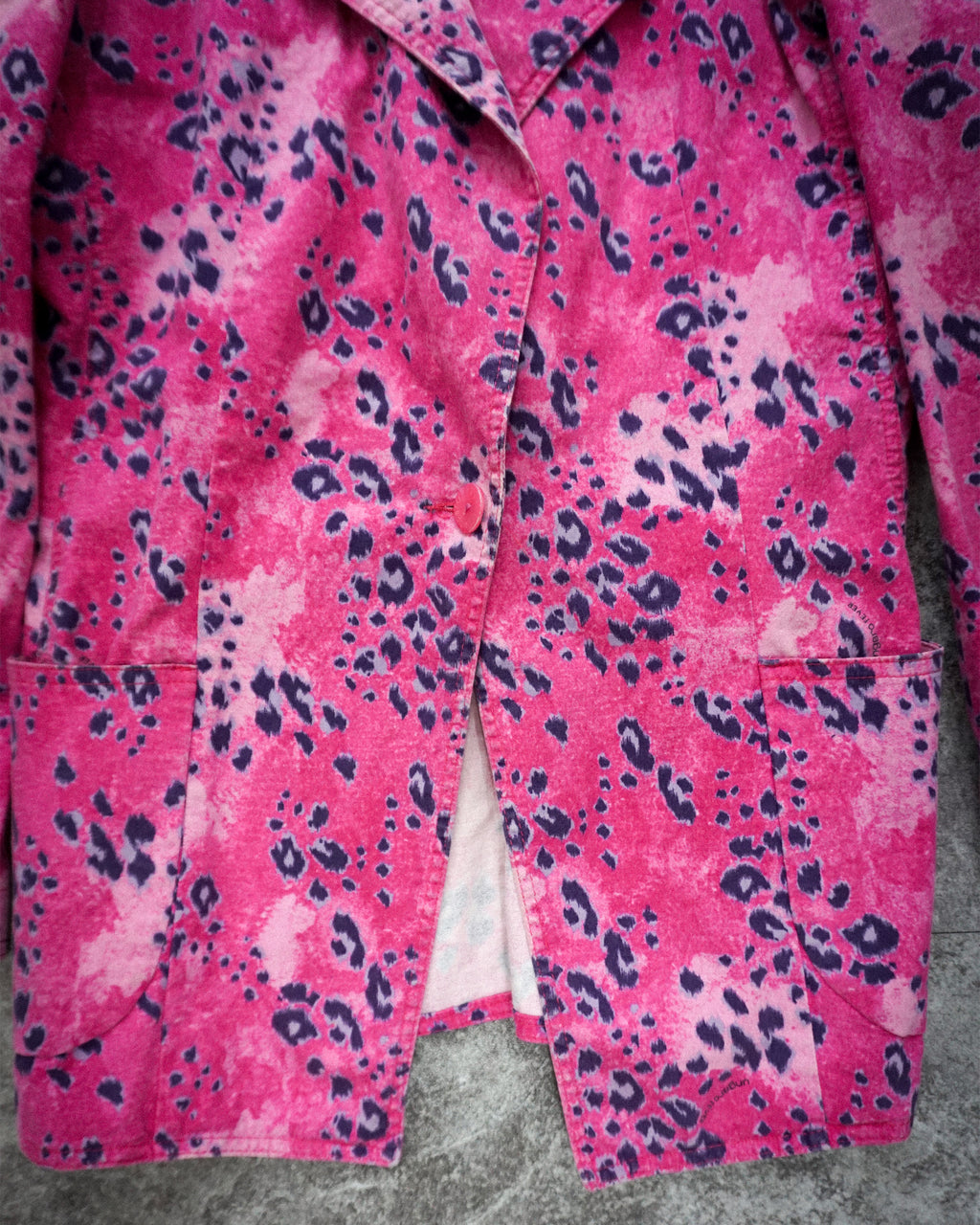 [Vintage] Pink Leopard Jacket