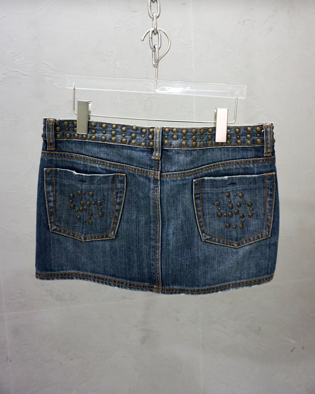 [Vintage] Stud Denim Skirt