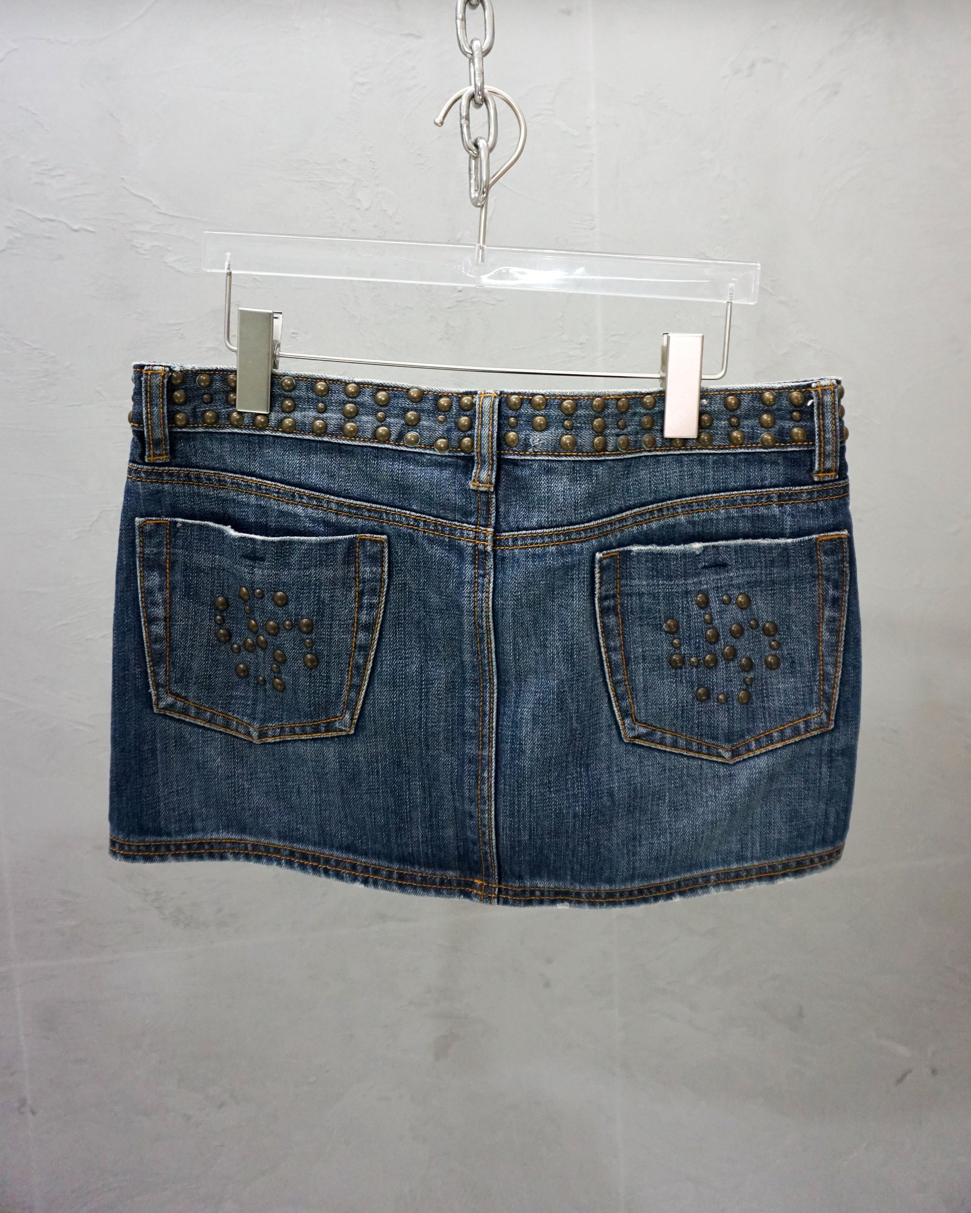 [Vintage] Stud Denim Skirt