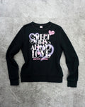 [Vintage] Mezzo Piano Black Sweatshirt