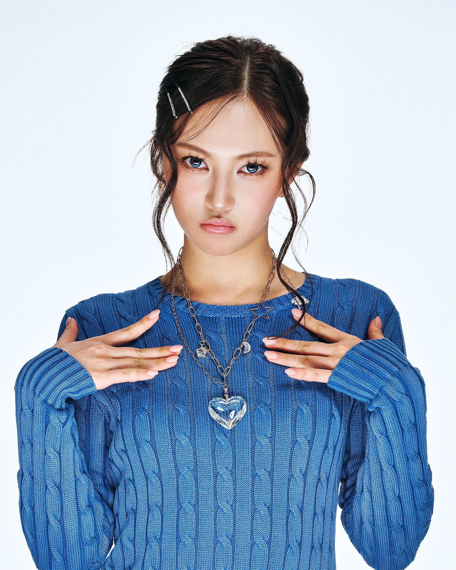 [SukiSuki] Clear Heart Necklace