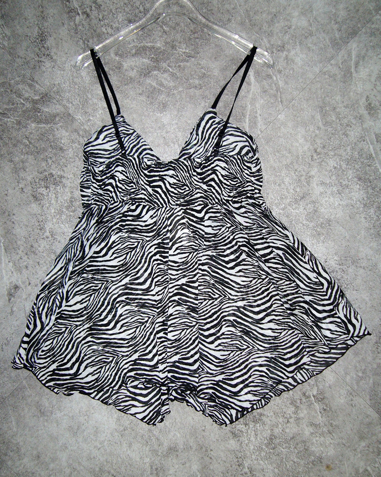 [Vintage] Zebra Sleeveless Dress