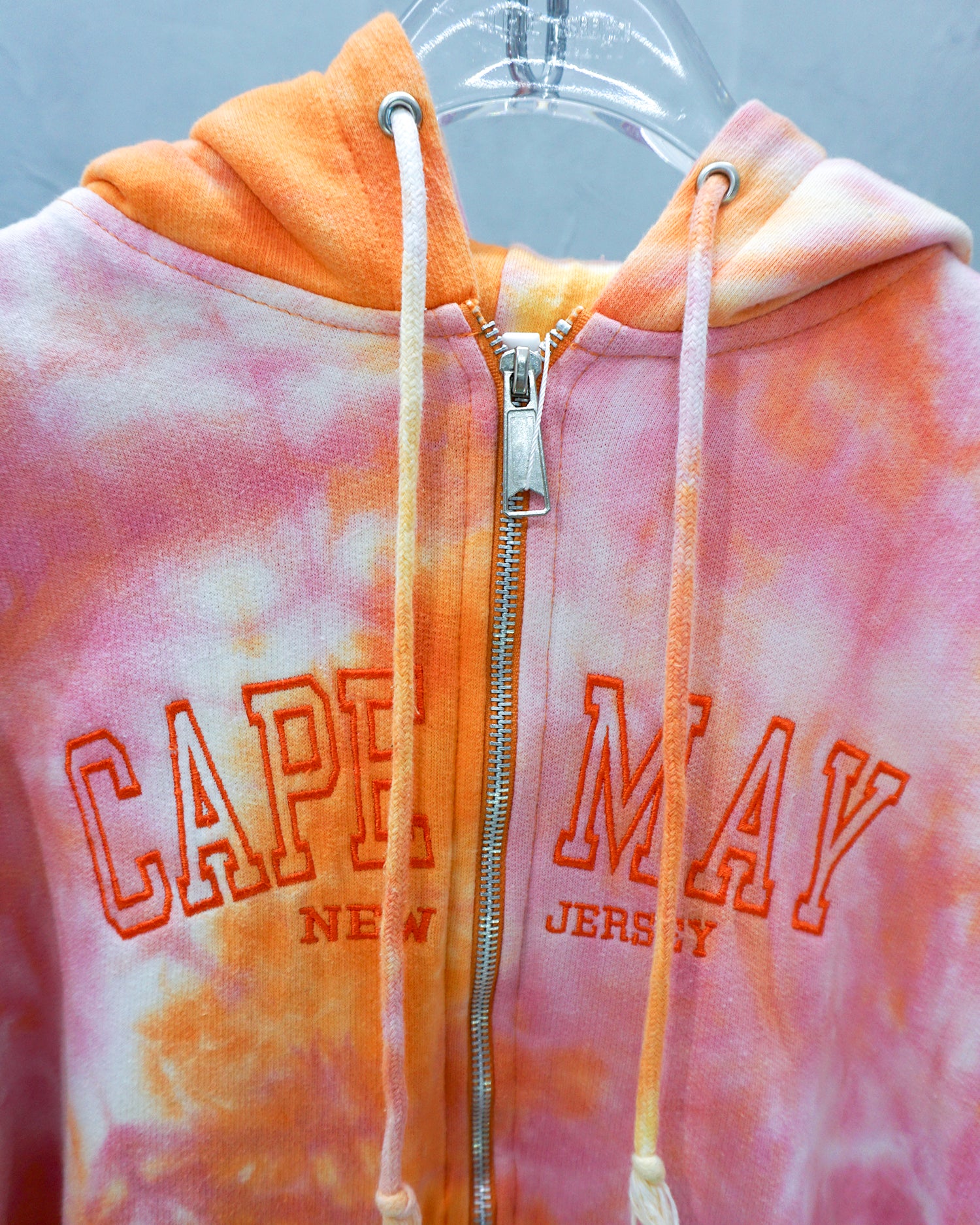 [Vintage] Tiedye Zip-up Hoodie