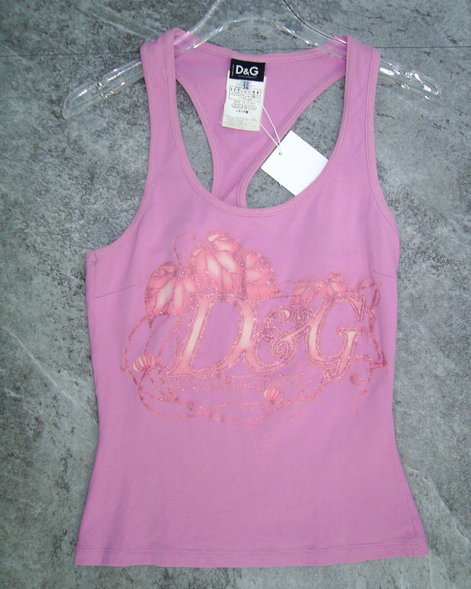 [Vintage] DOLCE&GABANA Pink Sleeveless