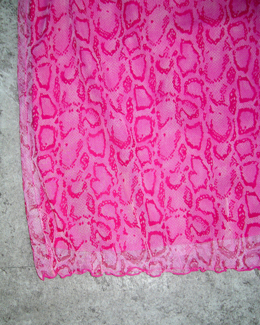 [Vintage] Pink Leopard Skirt