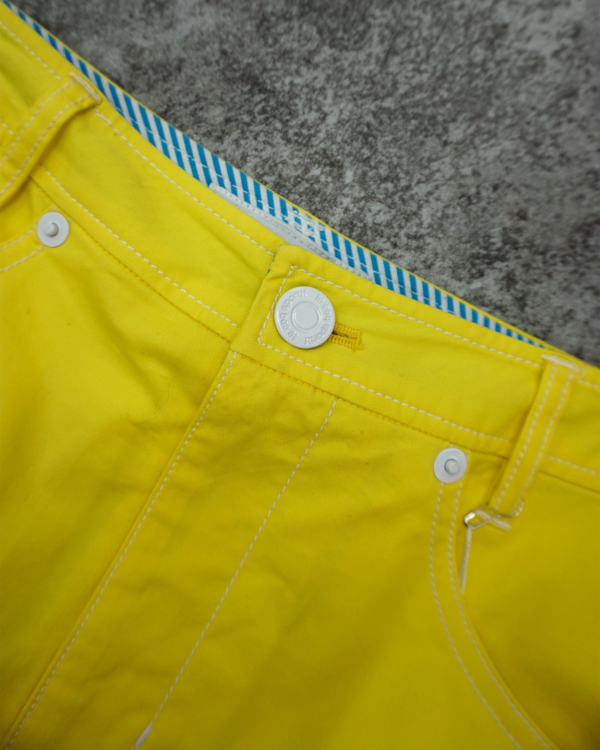 [Vintage] le coq sportifi Yellow Skirt