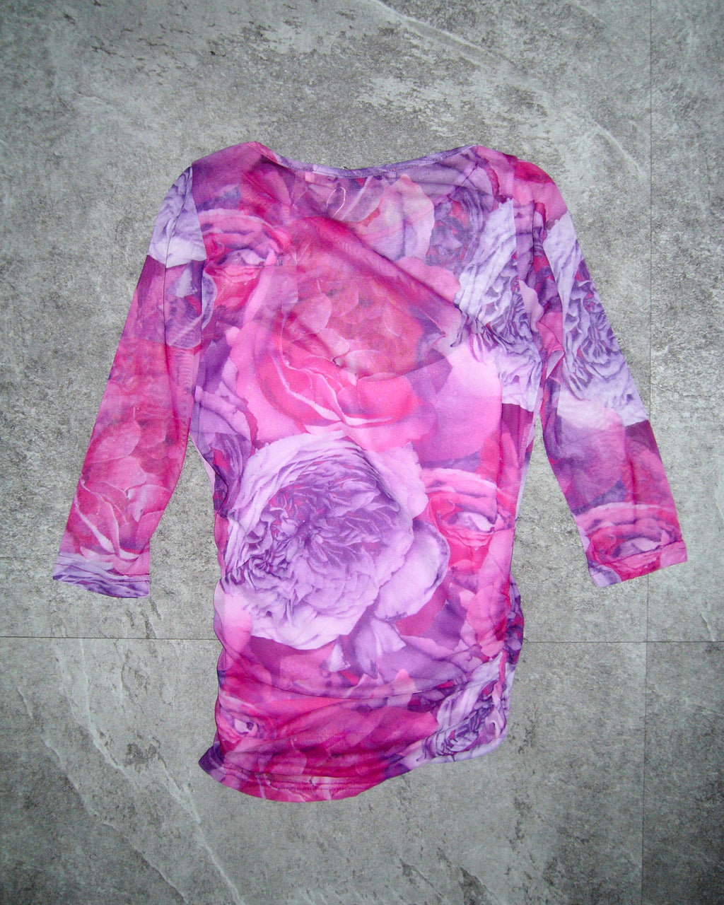 [Vintage] Layered Rose Top