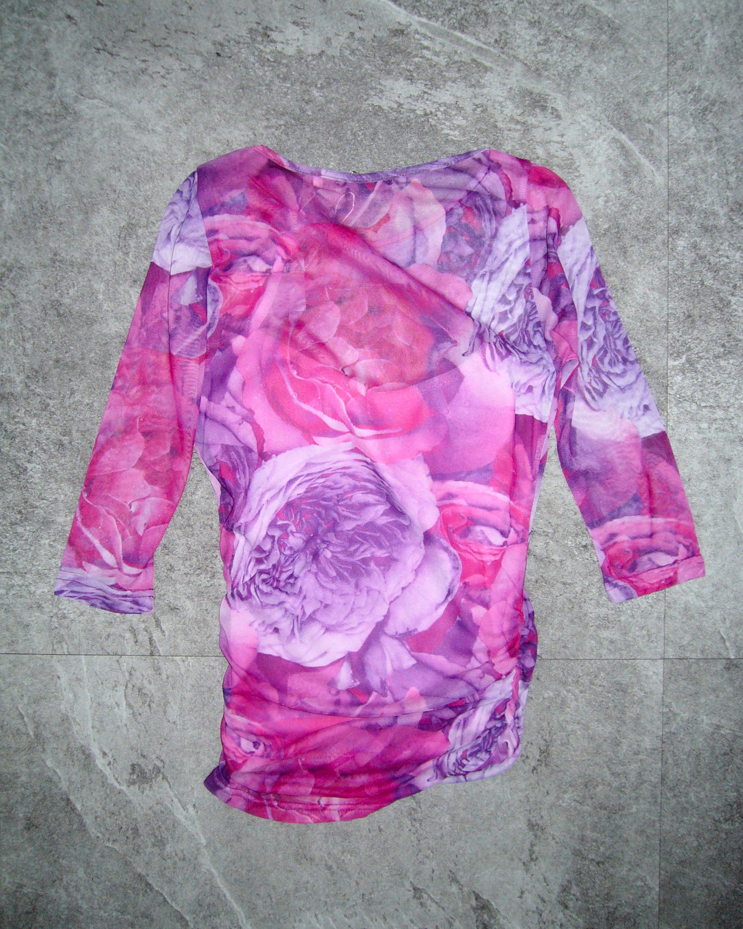 [Vintage] Layered Rose Top