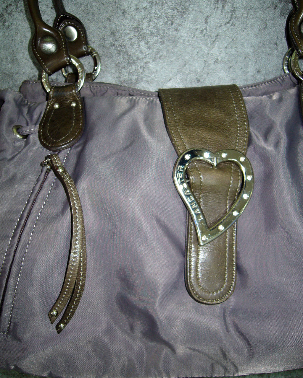 [Vintage] Vintage Purple Heart Bag