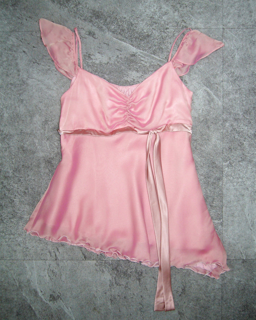 [Vintage] Pink Ribbon Top