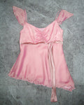 [Vintage] Pink Ribbon Top