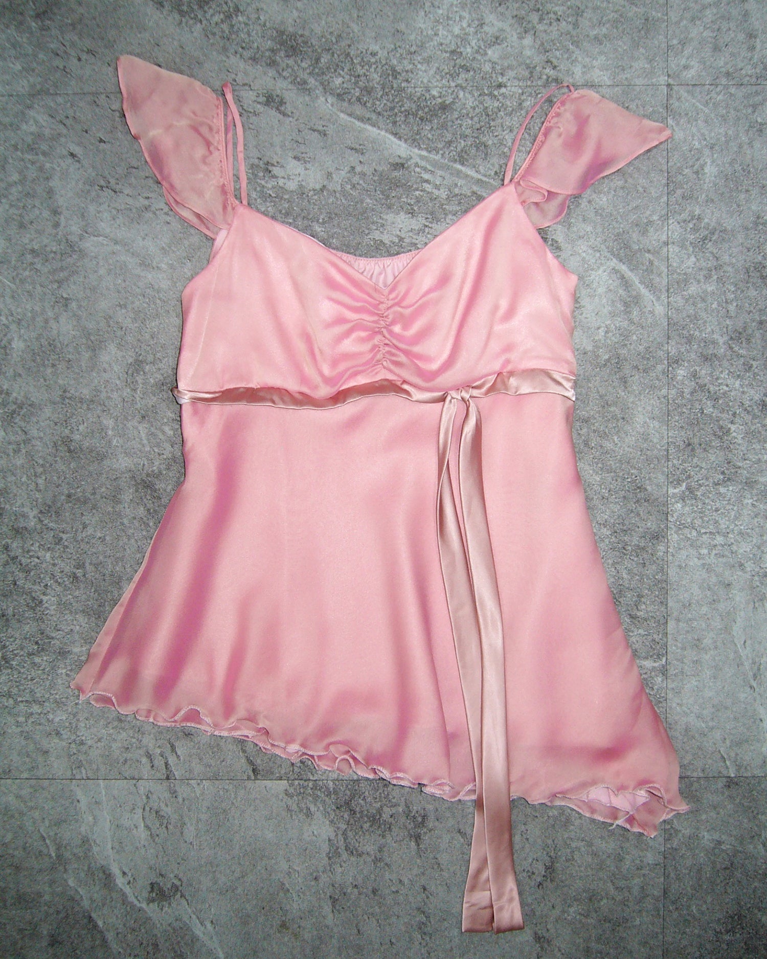 [Vintage] Pink Ribbon Top