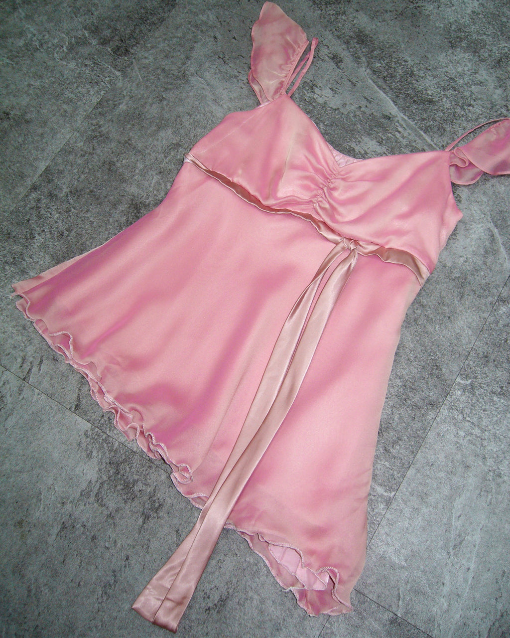 [Vintage] Pink Ribbon Top