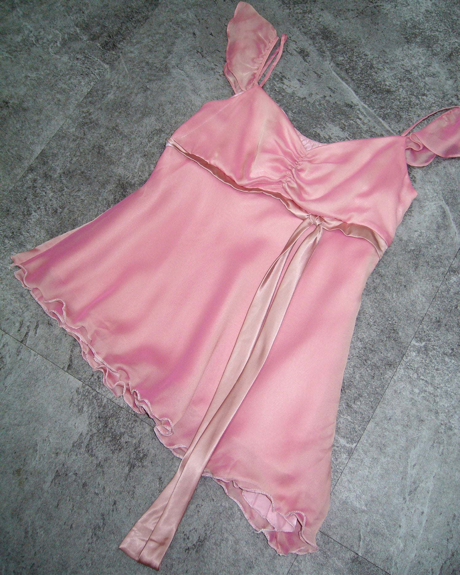 [Vintage] Pink Ribbon Top