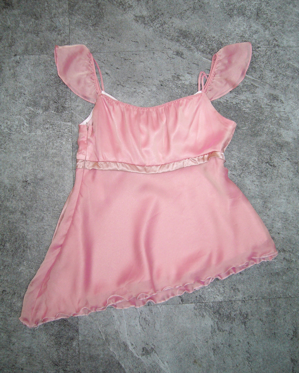 [Vintage] Pink Ribbon Top