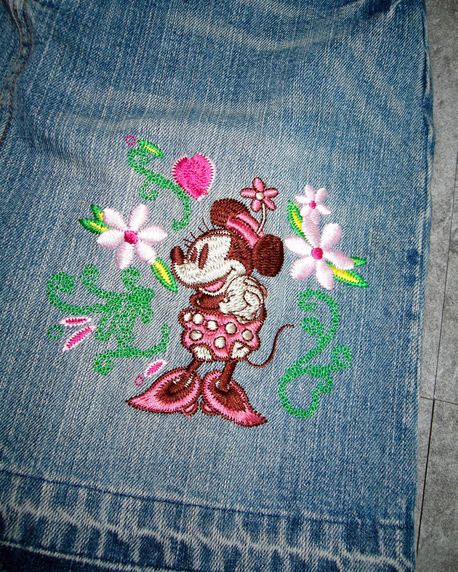 [Vintage] Disney Miney Denim Skirt