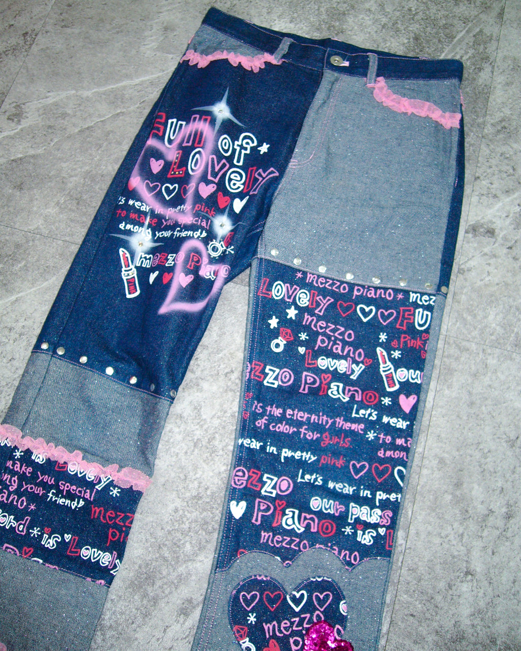 [Vintage] MEZZO PIANO Denim Pants