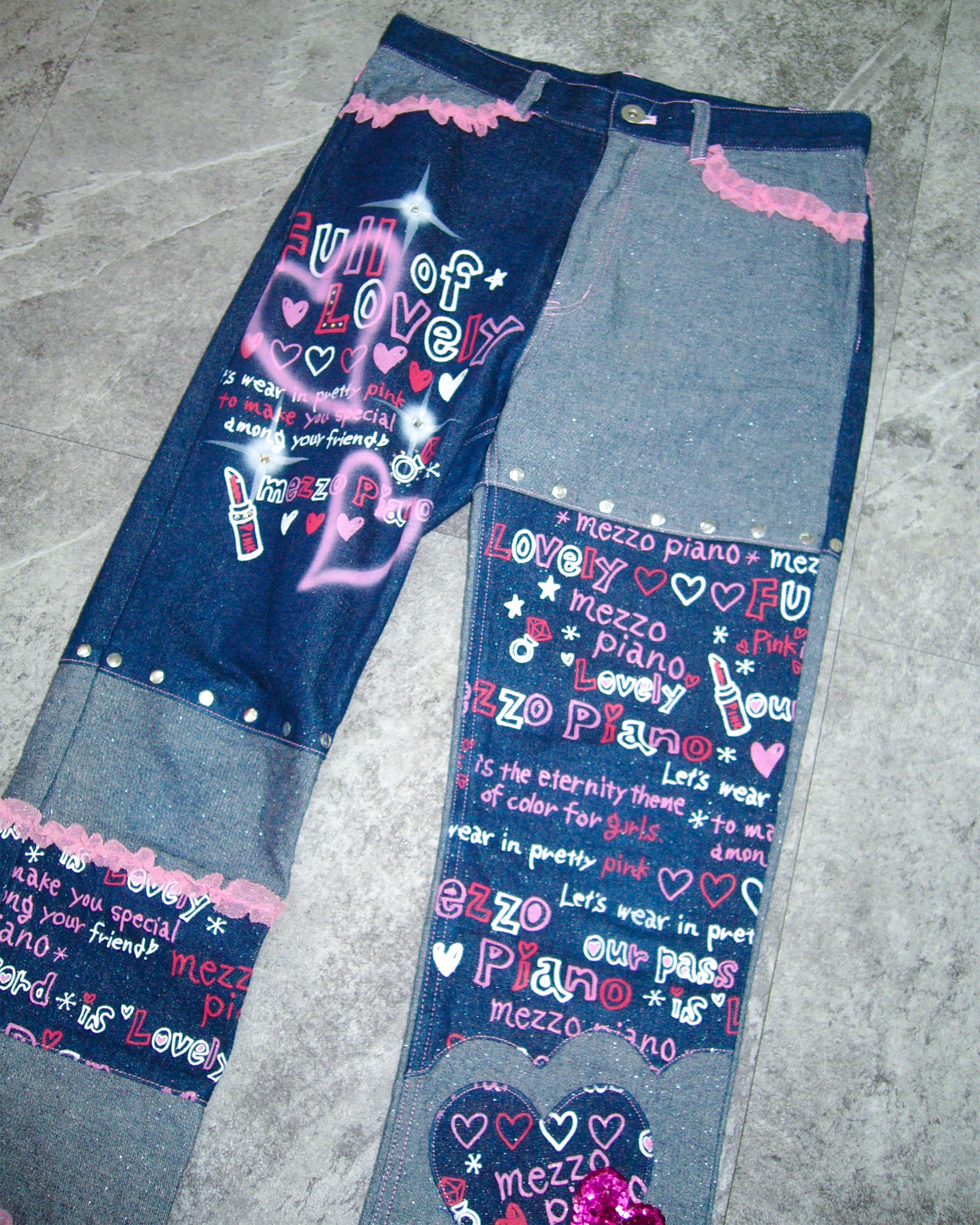 [Vintage] MEZZO PIANO Denim Pants