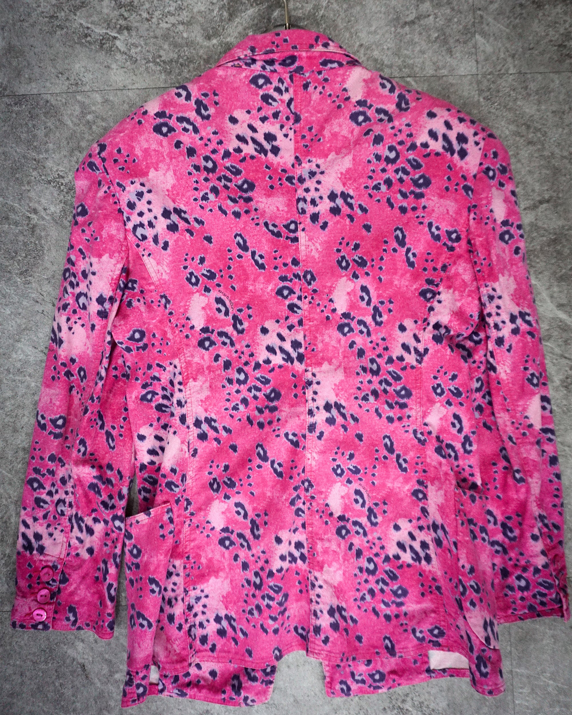 [Vintage] Pink Leopard Jacket