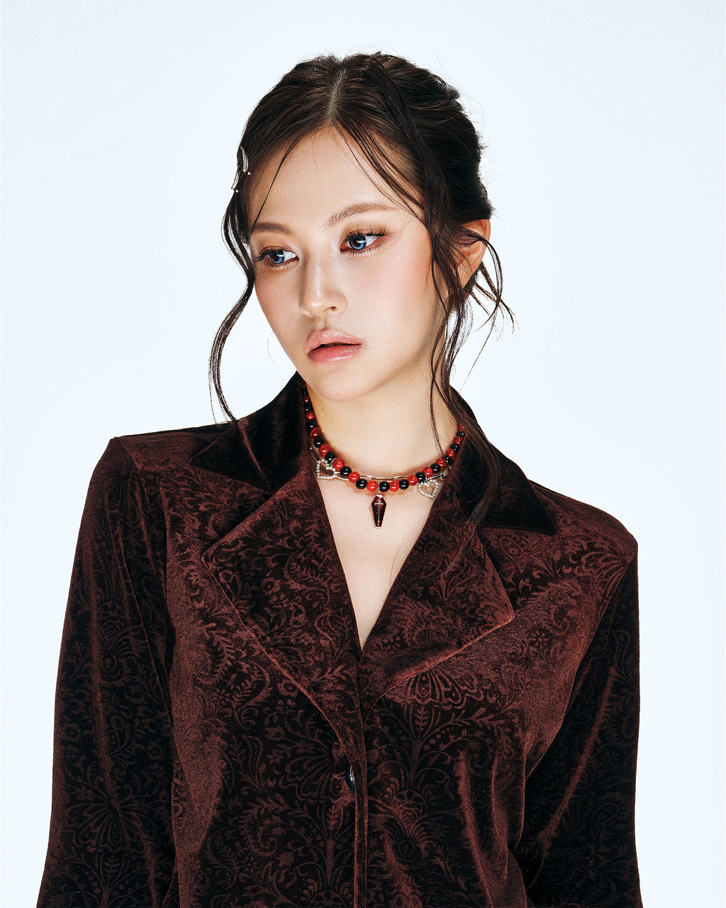 [SukiSuki] Black&Red Necklace