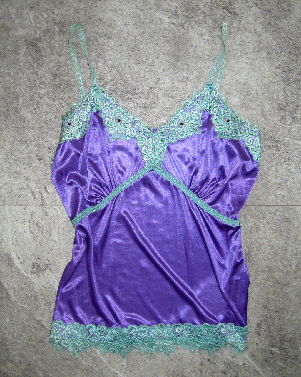 [Vintage] Purple Mint Sleevless Top