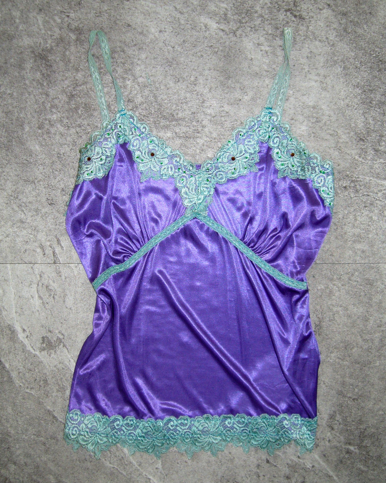 [Vintage] Purple Mint Sleevless Top