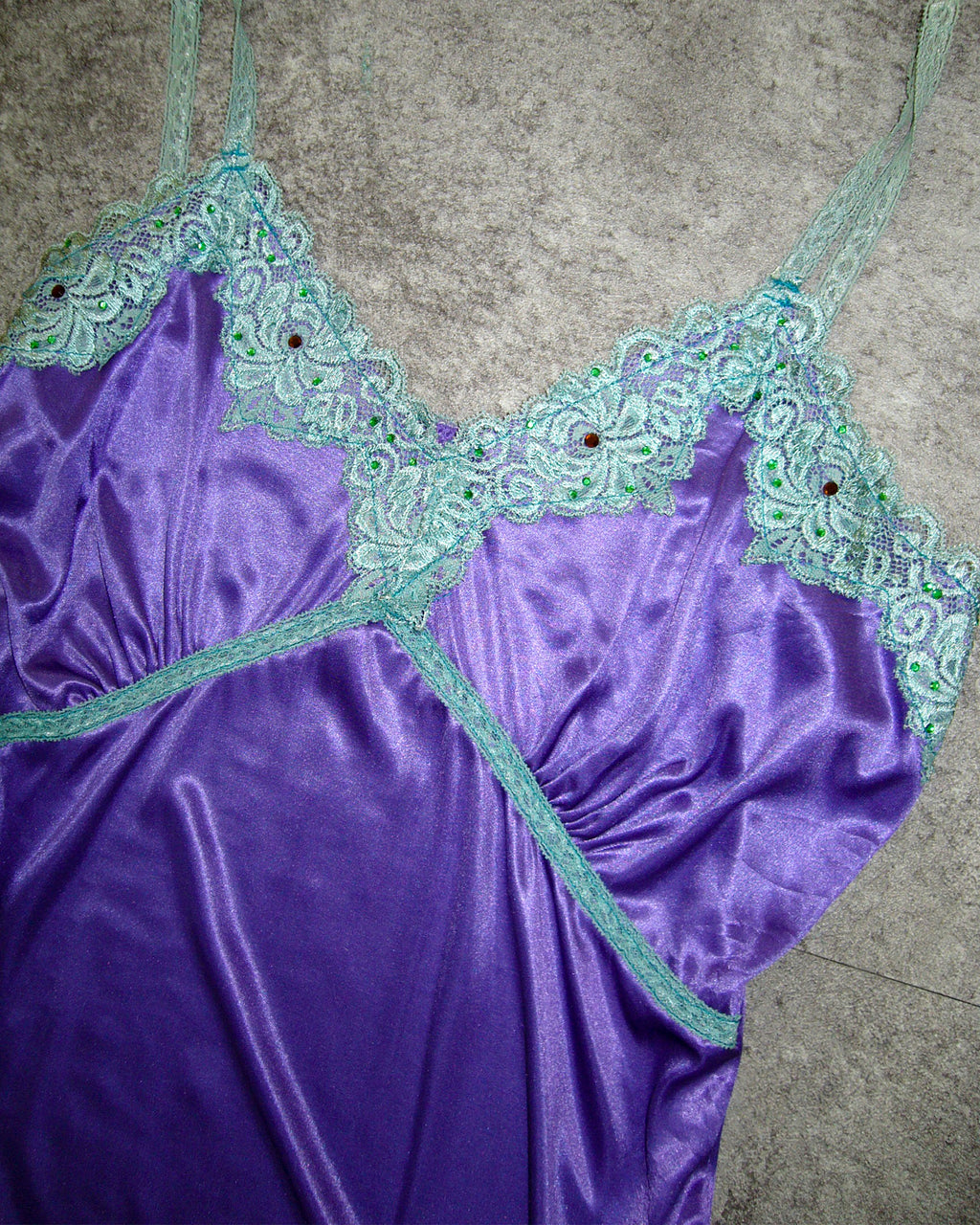 [Vintage] Purple Mint Sleevless Top