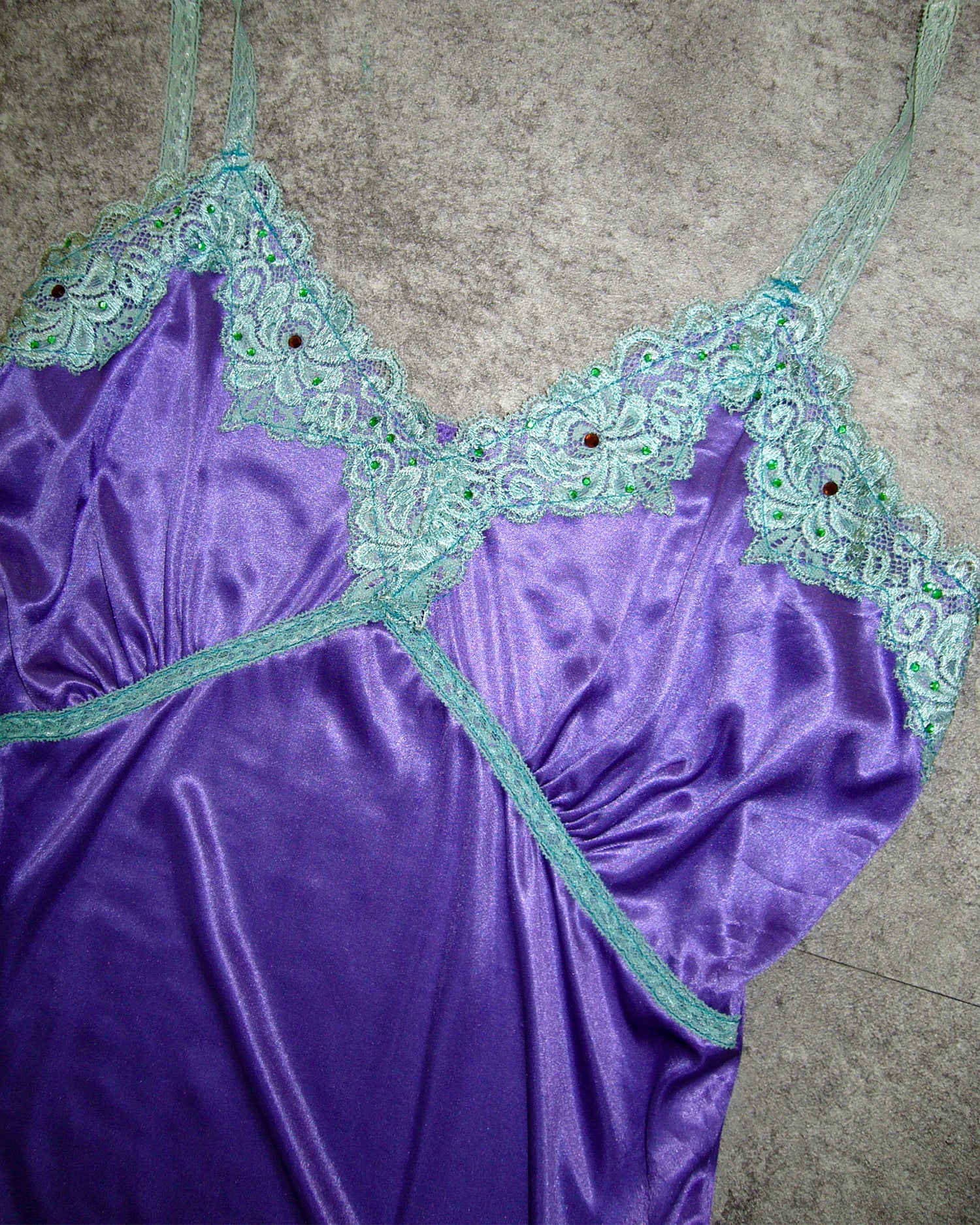 [Vintage] Purple Mint Sleevless Top