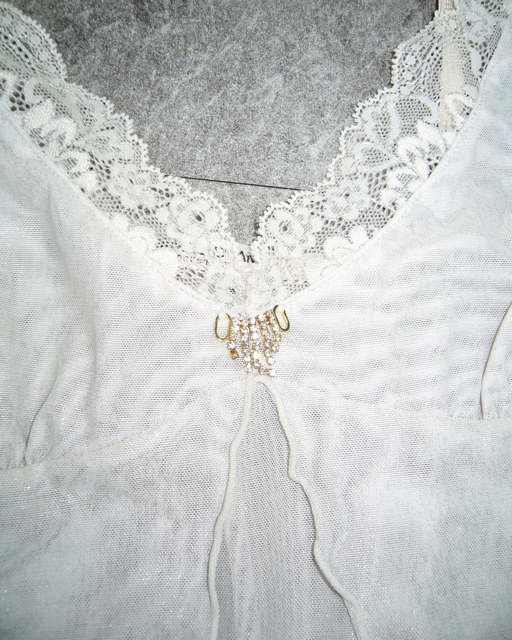[Vintage] JEMES DEAN White Slip Dress