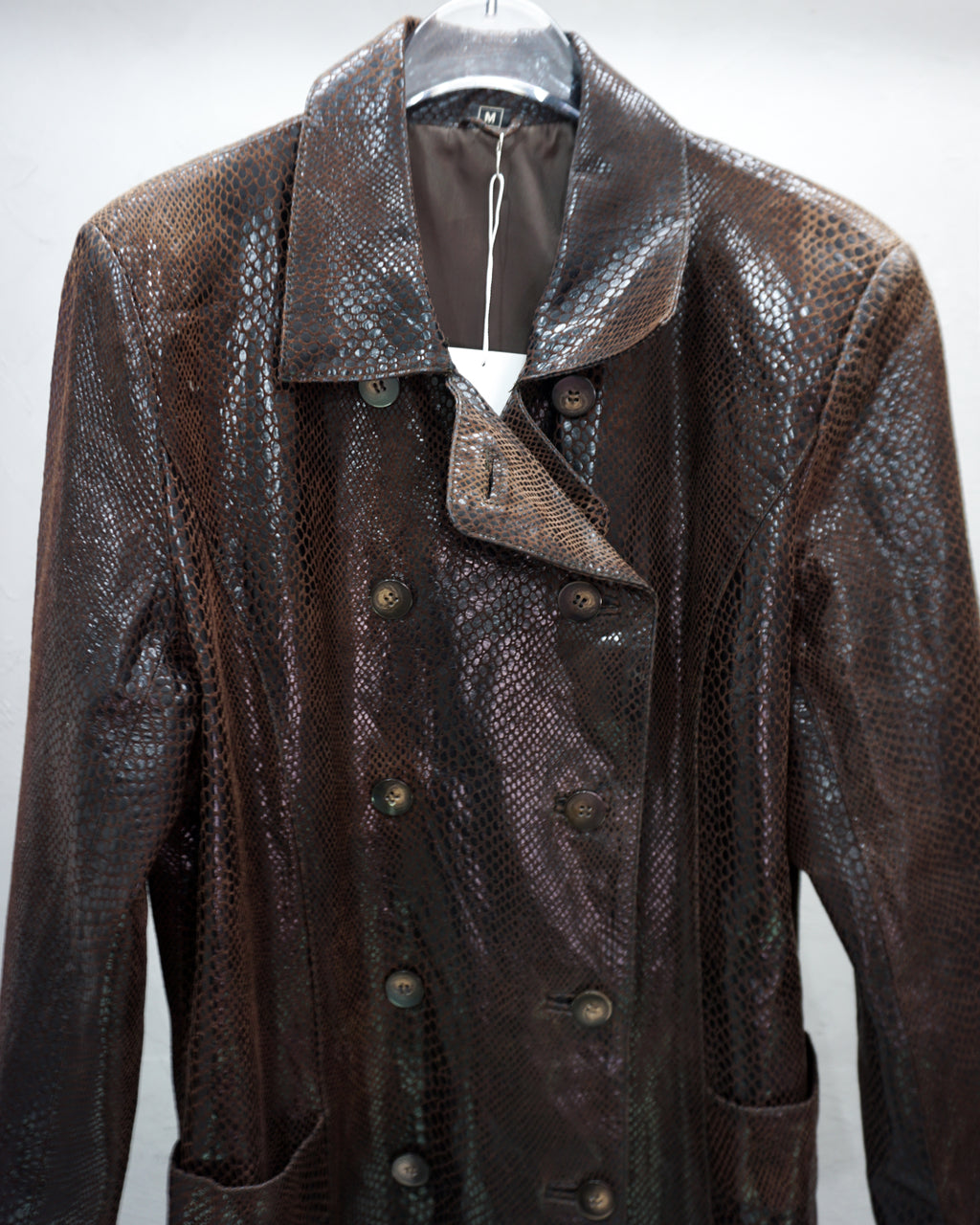 [Vintage] Leather Long Jacket