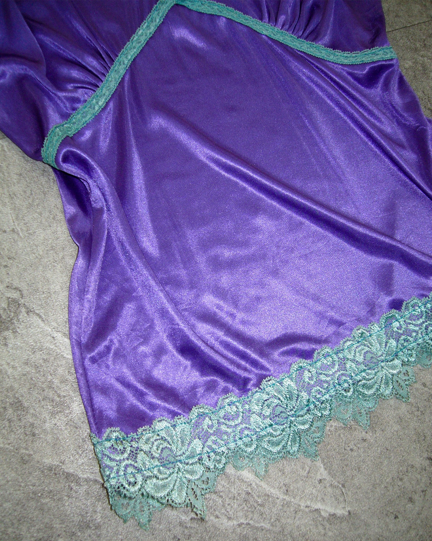 [Vintage] Purple Mint Sleevless Top