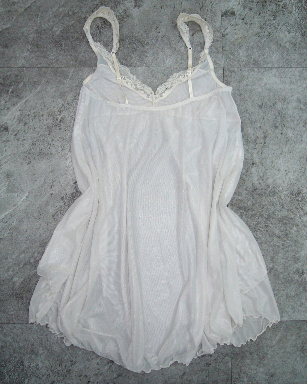 [Vintage] JEMES DEAN White Slip Dress