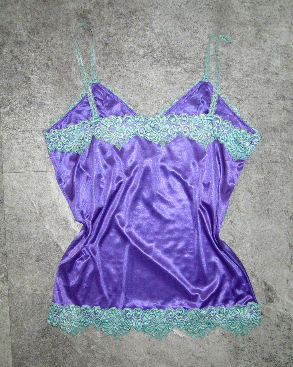 [Vintage] Purple Mint Sleevless Top