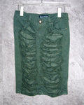 [Vintage] Green Damage Skirt
