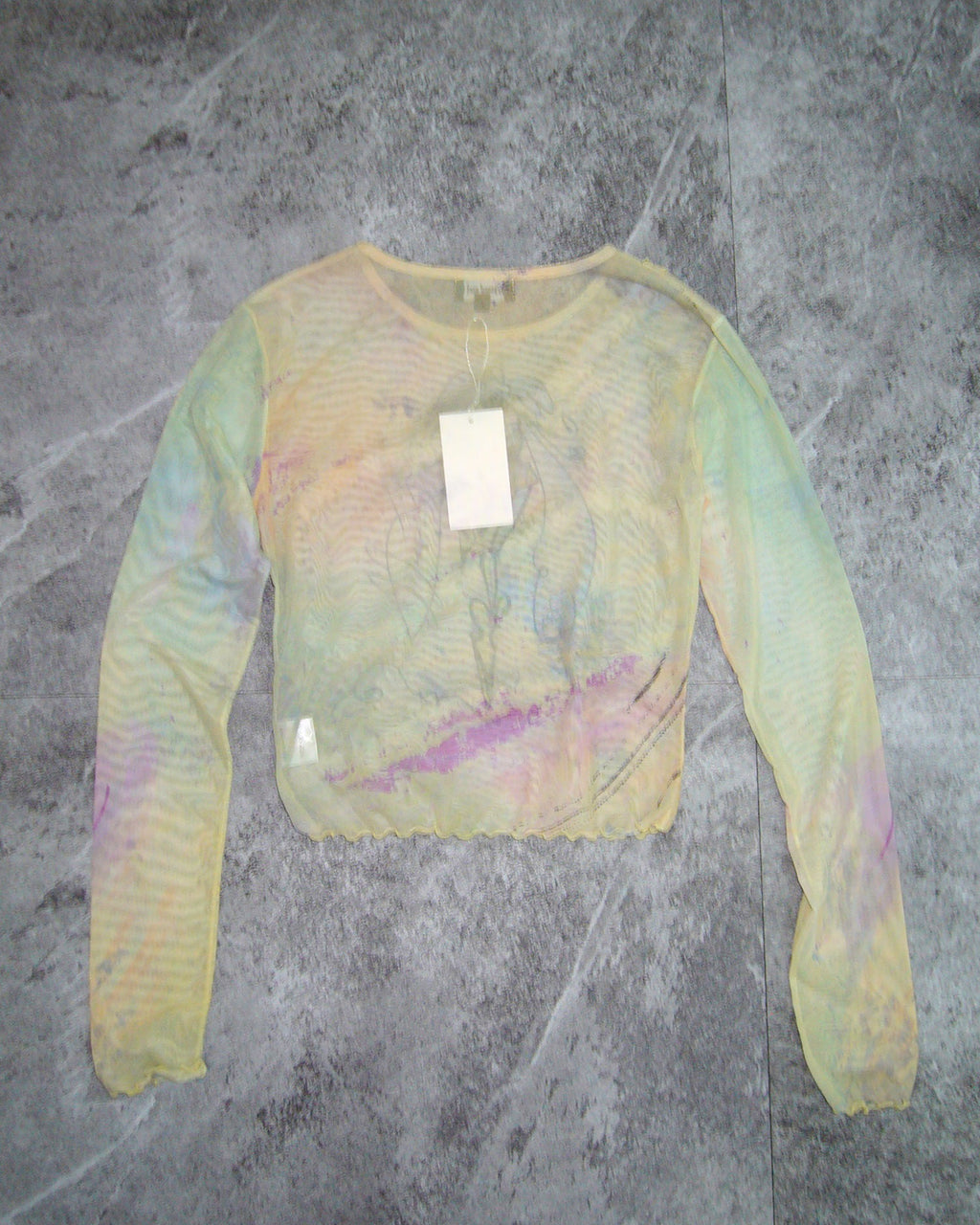 [Vintage] EXPIRED GIRL Girl Skeleton Top