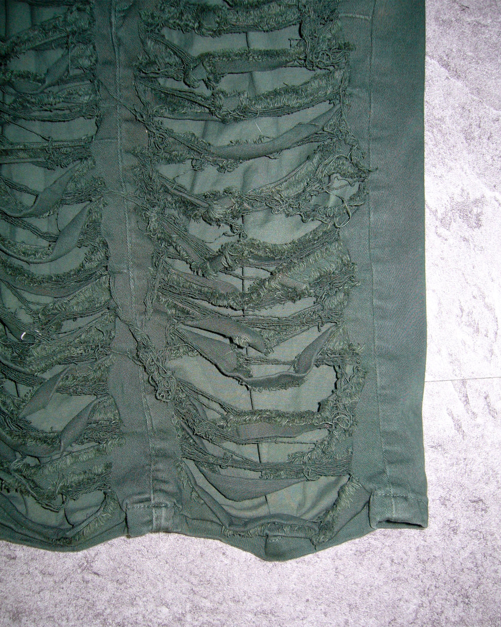 [Vintage] Green Damage Skirt