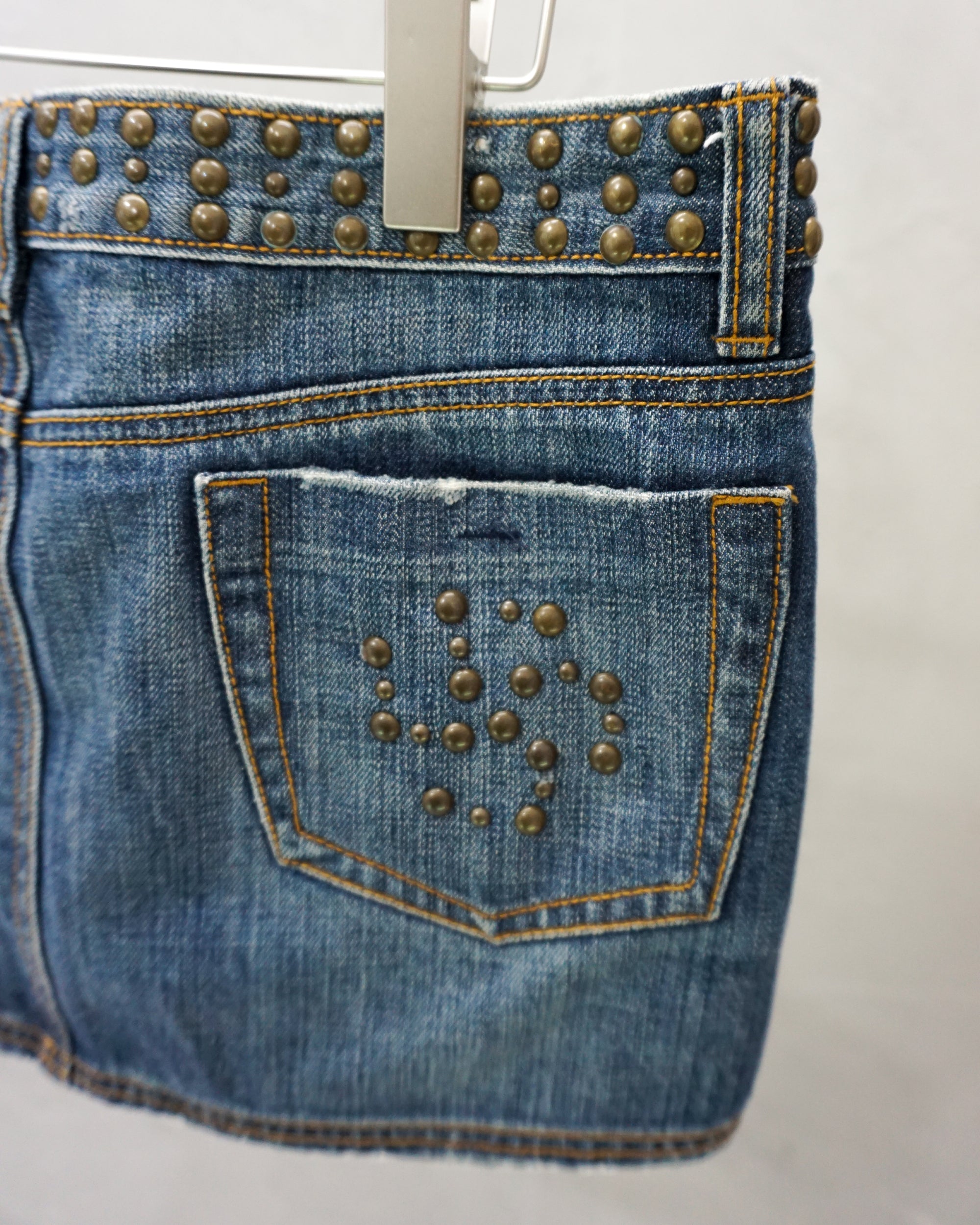 [Vintage] Stud Denim Skirt