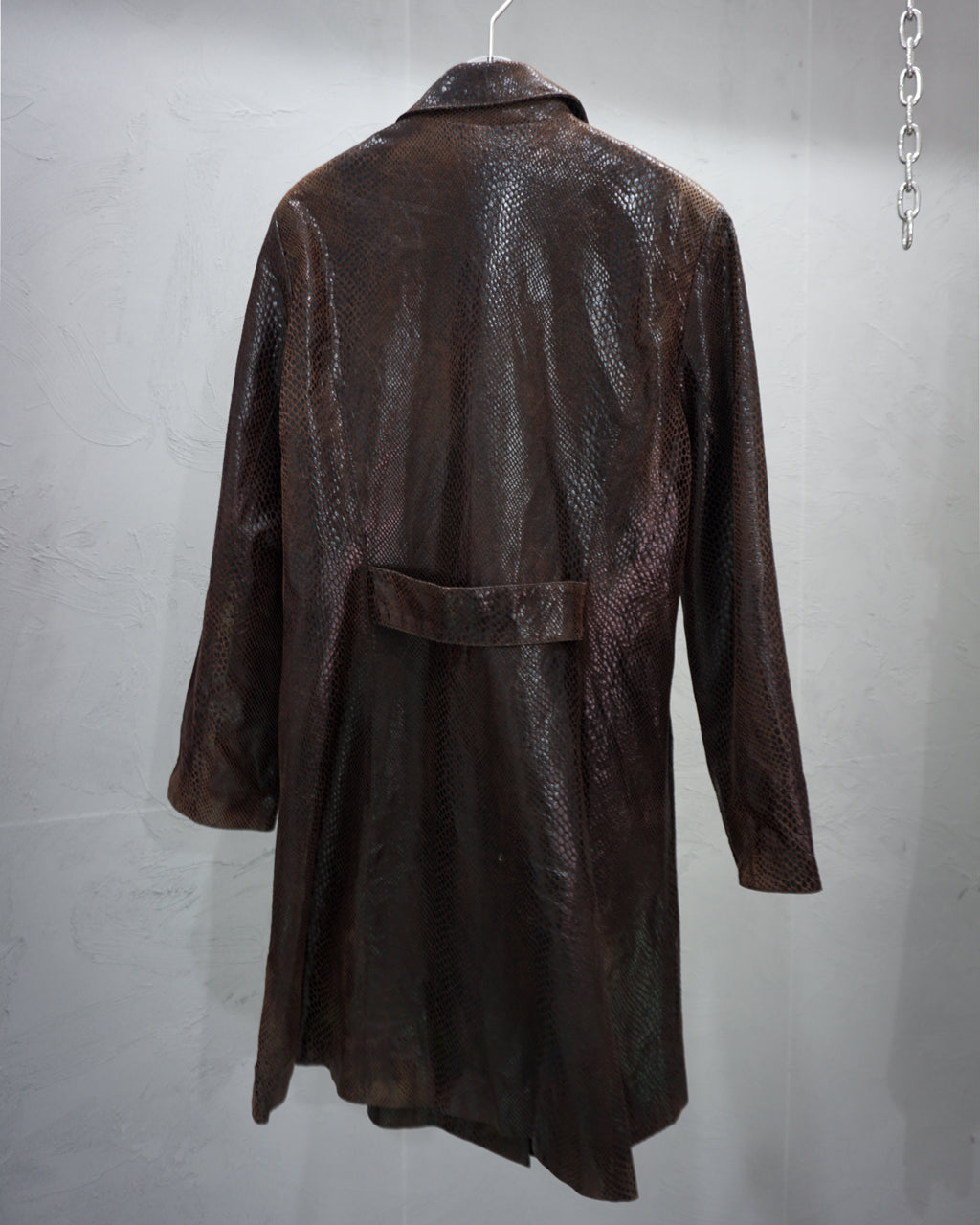 [Vintage] Leather Long Jacket