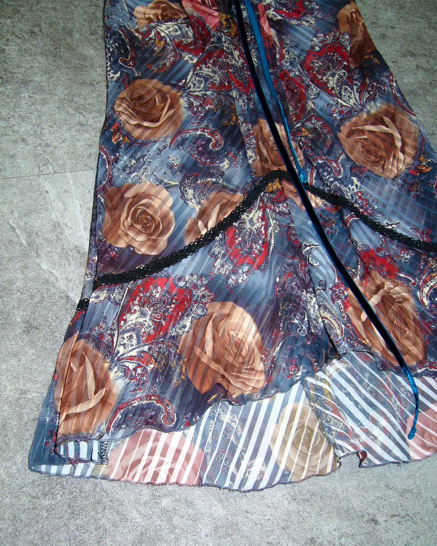 [Vintage] Rose Sleeveless Dress