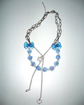 [SukiSuki] Blue Ribbon Necklace