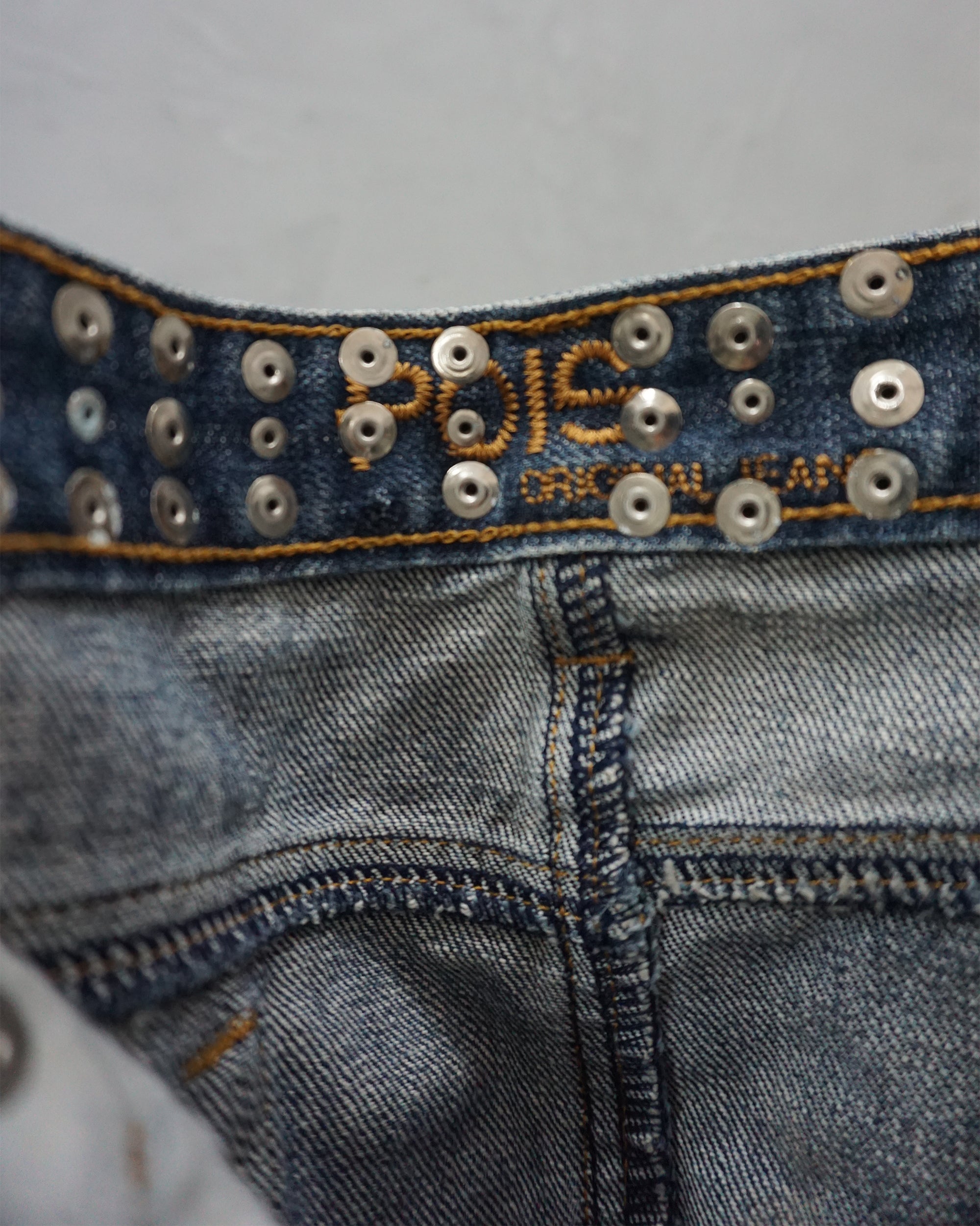 [Vintage] Stud Denim Skirt