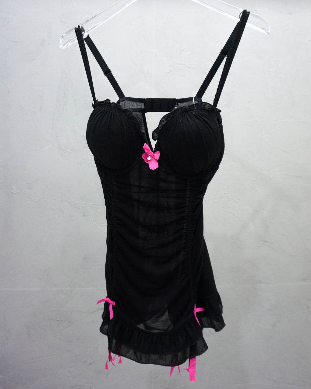 [Vintage] Paris Black Lingerie