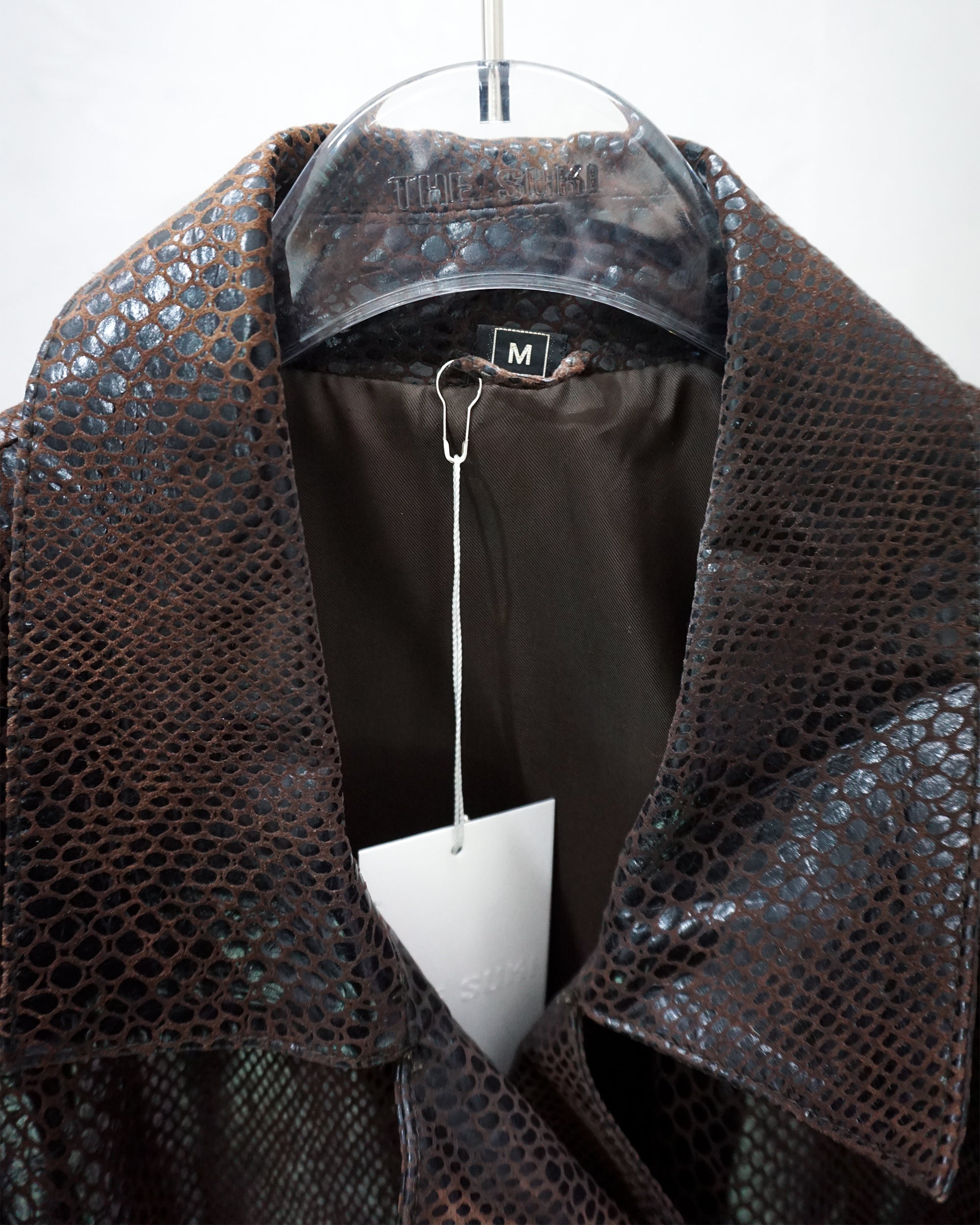 [Vintage] Leather Long Jacket