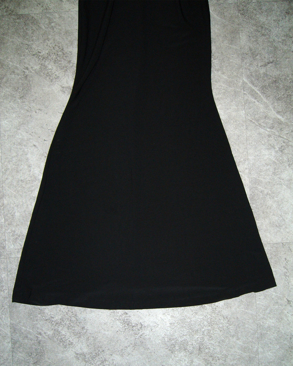 [Vintage] Pink Black Lace Long Dress